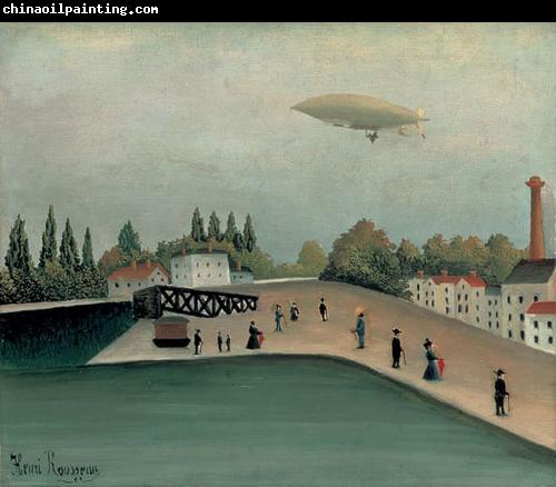 Henri Rousseau View of the Quai d'Ivry