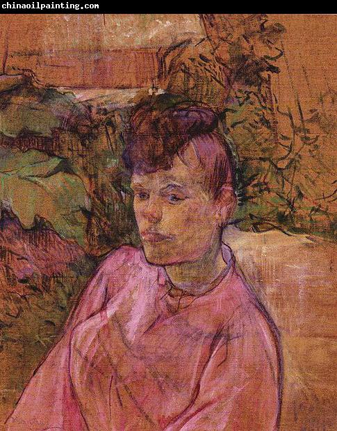 Henri de toulouse-lautrec Woman in the Garden of Monsieur Forest