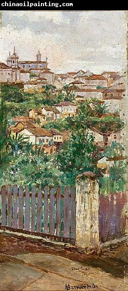 Henrique Bernardelli Landscape of Ouro Preto