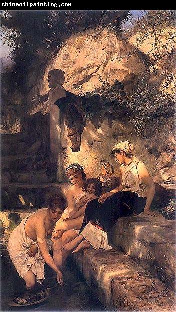 Henryk Siemiradzki Roman bucolic