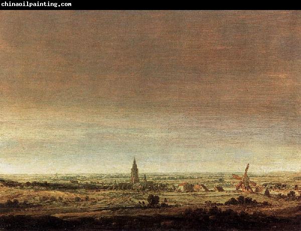 Hercules Seghers Landscape with City on a River