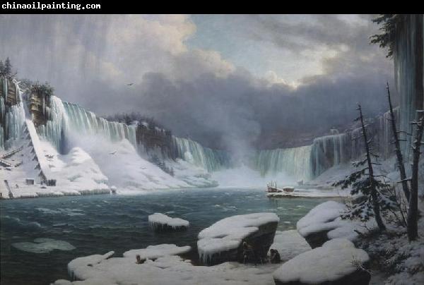 Hippolyte Sebron les chutes du Niagara