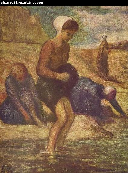 Honore Daumier Badende junge Madchen