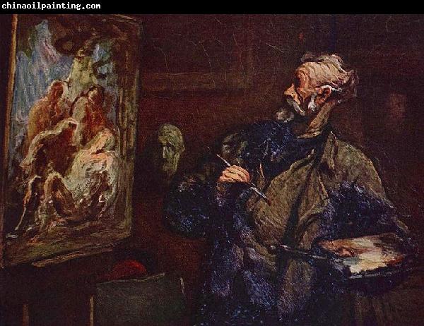 Honore Daumier Der Maler