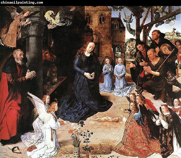 Hugo van der Goes The Adoration of the Shepherds