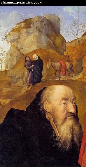 Hugo van der Goes Sts Anthony and Thomas with Tommaso Portinari