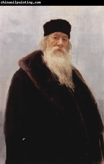 Ilya Repin Portrait of Vladimir Vasilievich Stasov, Russian art historian and music critic