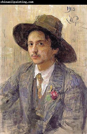 Ilya Repin Portrait of the painter Isaak Izrailevich Brodsky