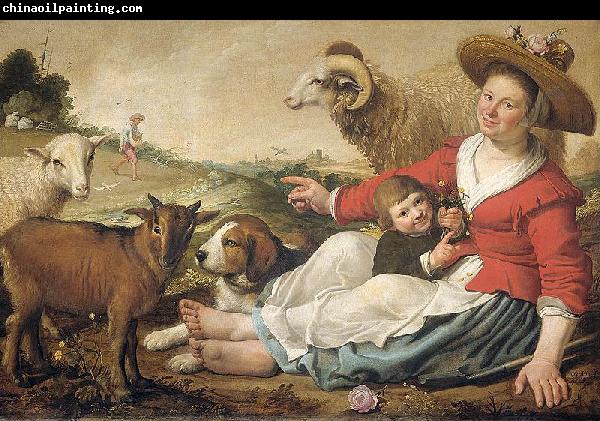 Jacob Gerritsz Cuyp The Shepherdess