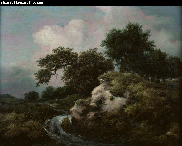 Jacob Isaacksz. van Ruisdael Landscape with Dune and Small Waterfall