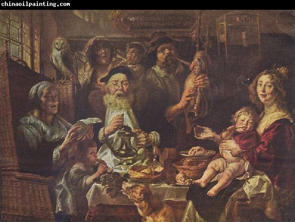 Jacob Jordaens As the Old Sing