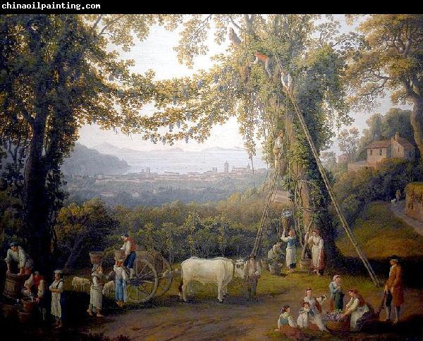 Jacob Philipp Hackert Vendanges d autrefois ou L automne