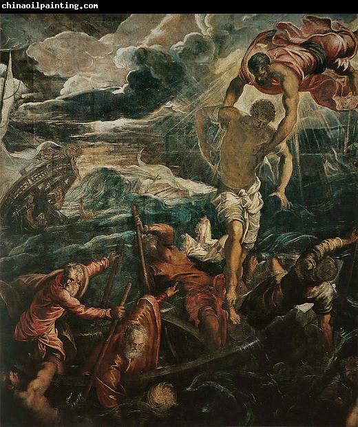 Jacopo Tintoretto San Marco salva un saraceno durante un naufragio