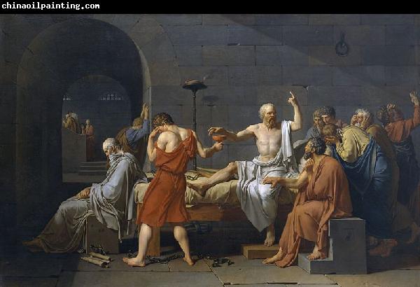 Jacques-Louis David The Death of Socrates