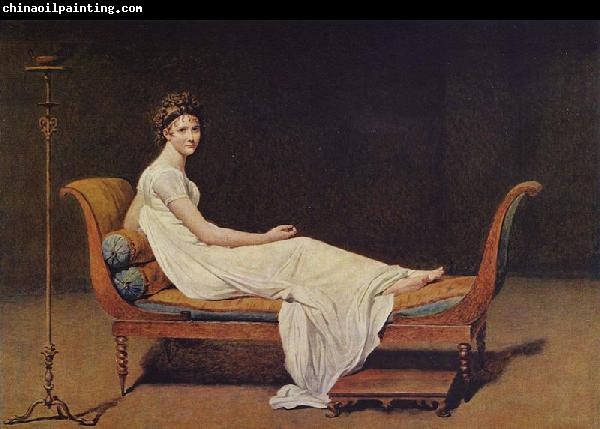 Jacques-Louis David Portrait of Madame Recamier