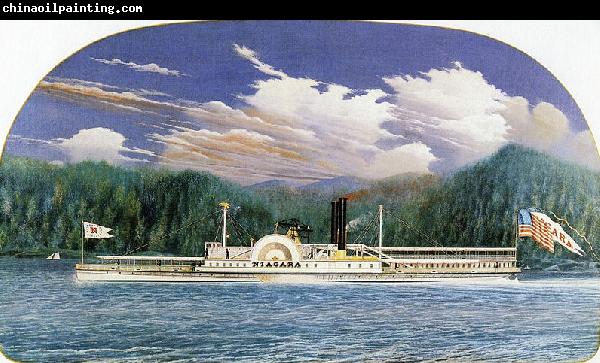 James Bard Niagara, Hudson River steamboat built 1845