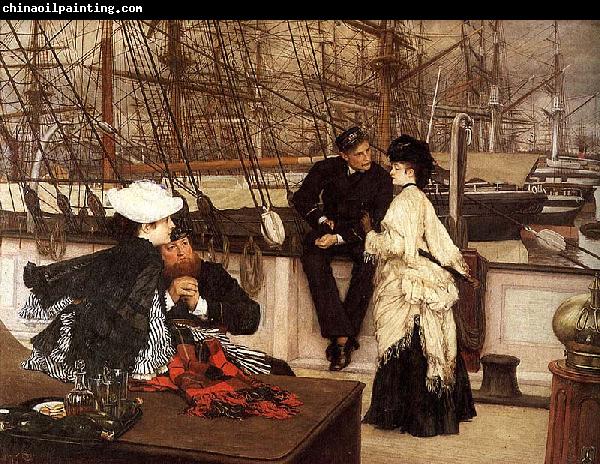 James Jacques Joseph Tissot The Captain and the Mate