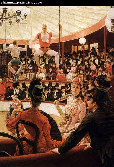 James Jacques Joseph Tissot The Circus Lover