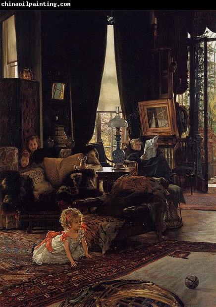 James Jacques Joseph Tissot Hide and Seek