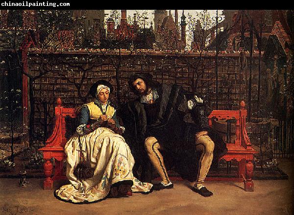 James Joseph Jacques Tissot Faust and Marguerite in the Garden