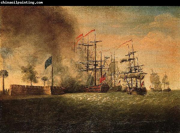 James Peale Sir Peter Parker's Attack Against Fort Moultrie