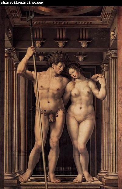 Jan Gossaert Mabuse Neptune and Amphitrite