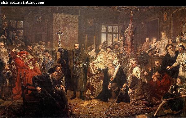 Jan Matejko The Union of Lublin