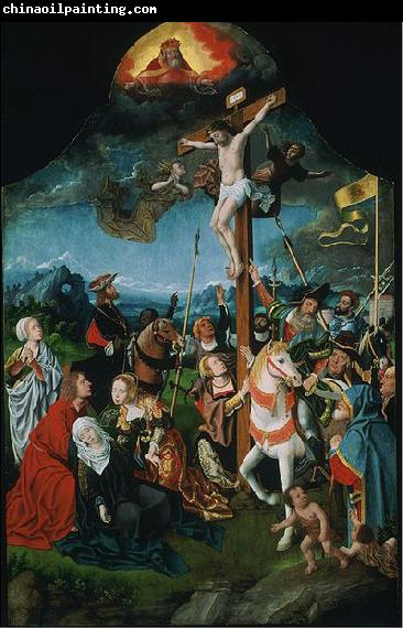 Jan Mostaert The Crucifixion