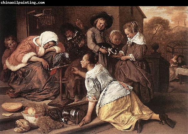 Jan Steen The Effects of Intemperance