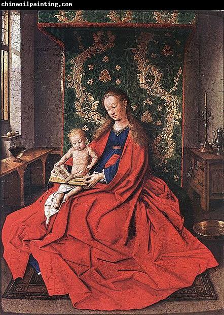 Jan Van Eyck Madonna with the Child Reading