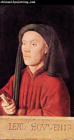 Jan Van Eyck Portrait of a Young Man