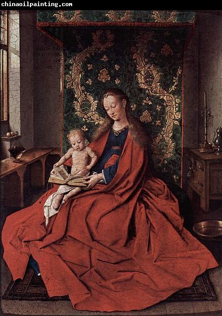 Jan Van Eyck Madonna mit dem lesenden Kinde