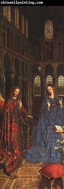 Jan Van Eyck The Annunciation