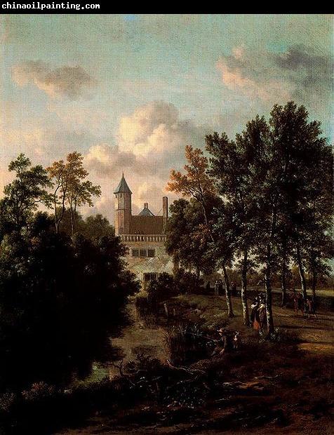 Jan Wijnants Castle in a forest