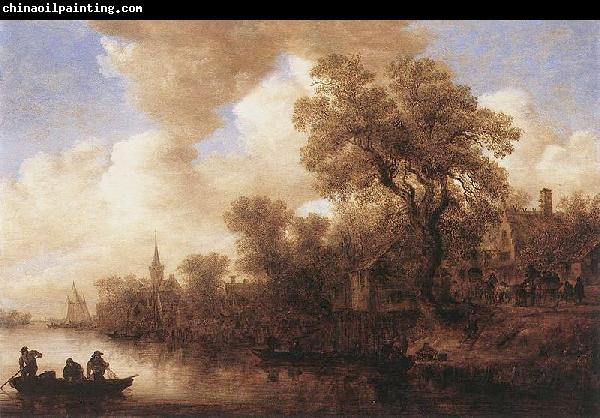 Jan van Goyen River Landscape