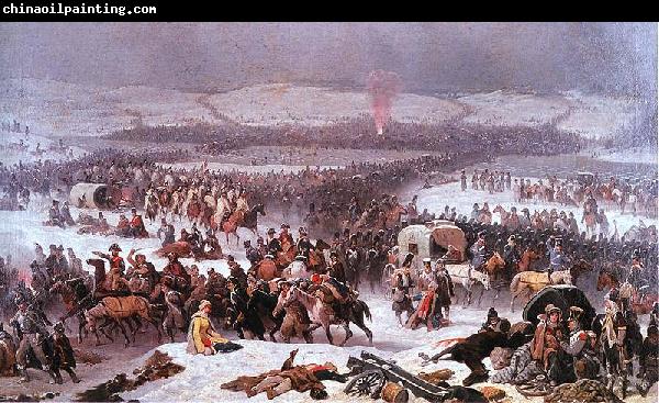 January Suchodolski The Grande Armee Crossing the Berezina.