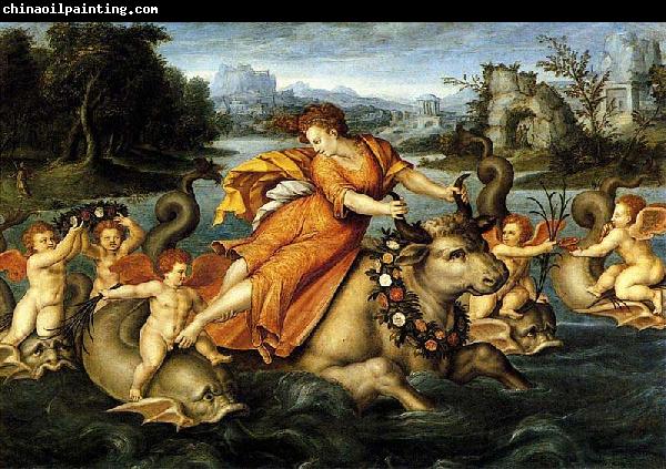 Jean Cousin THe Elder The Rape of Europa