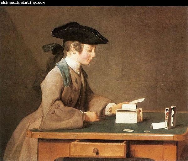 Jean Simeon Chardin The House of Cards