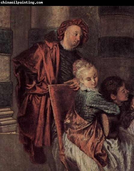 Jean antoine Watteau Les Charmes de la vie