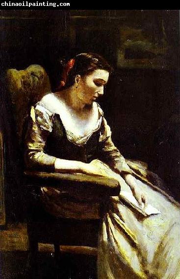 Jean-Baptiste Camille Corot The Letter