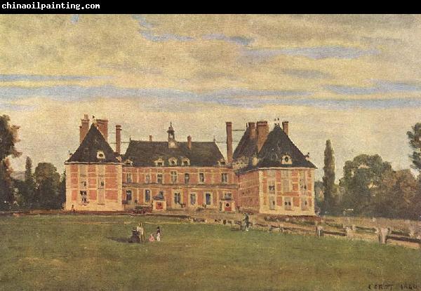 Jean-Baptiste Camille Corot Chateau de Rosny