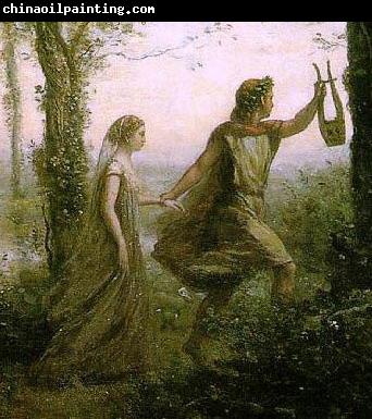 Jean-Baptiste Camille Corot Modification of Orphee ramenant Eurydice des enfers