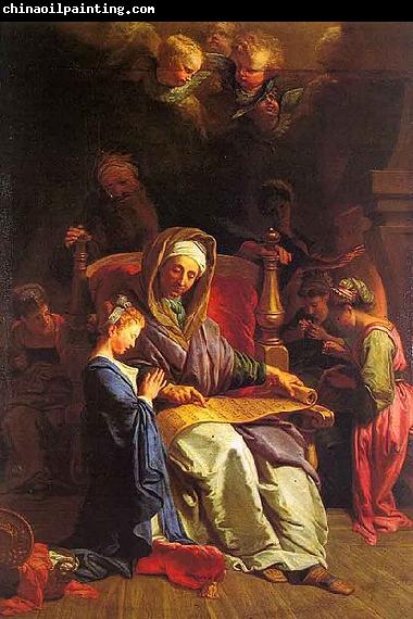 Jean-Baptiste Jouvenet The Education of the Virgin