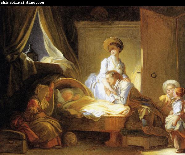 Jean-Honore Fragonard La visite a la nourrice