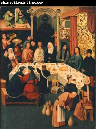 Jheronimus Bosch The Marriage Feast at Cana.