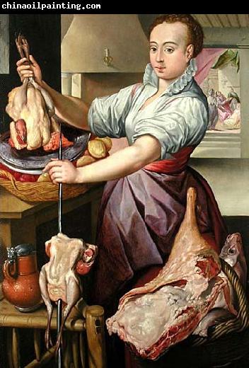 Joachim Beuckelaer Die Kochin mit Geflugel