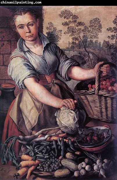 Joachim Beuckelaer Vegetable Seller