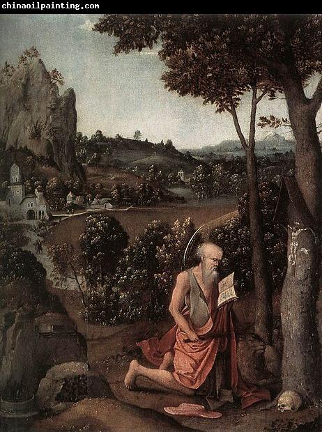 Joachim Patinir Rocky Landscape with Saint Jerome