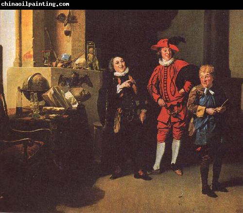 Johann Zoffany David Garrick as Abel Drugger in Jonson's The Alchemist