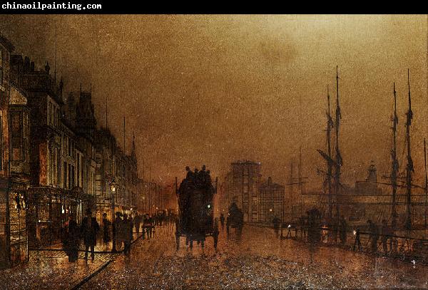 John Atkinson Grimshaw The Broomielaw